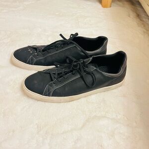 Aldo Men's Black Leather Sneakers